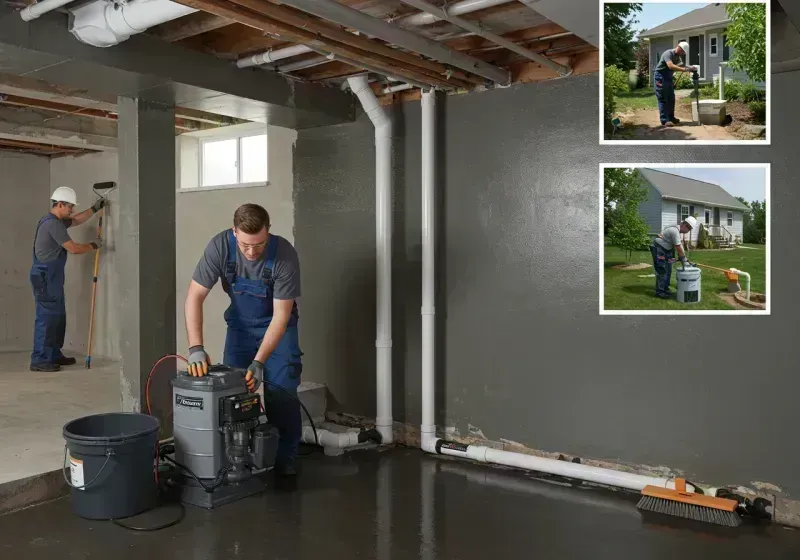 Basement Waterproofing and Flood Prevention process in Rabun County, GA